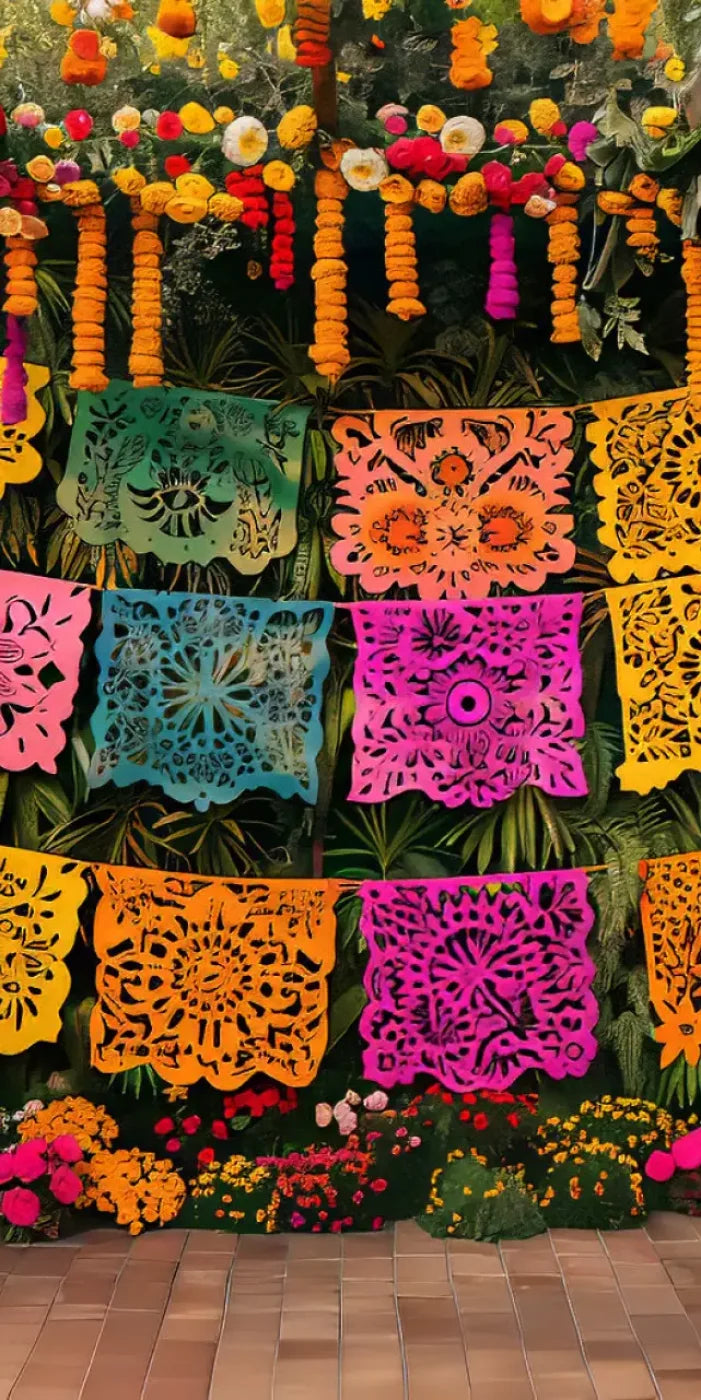 Fiesta Checked 10’X20’ Ultracloth (120 X 240 Inch) Backdrop