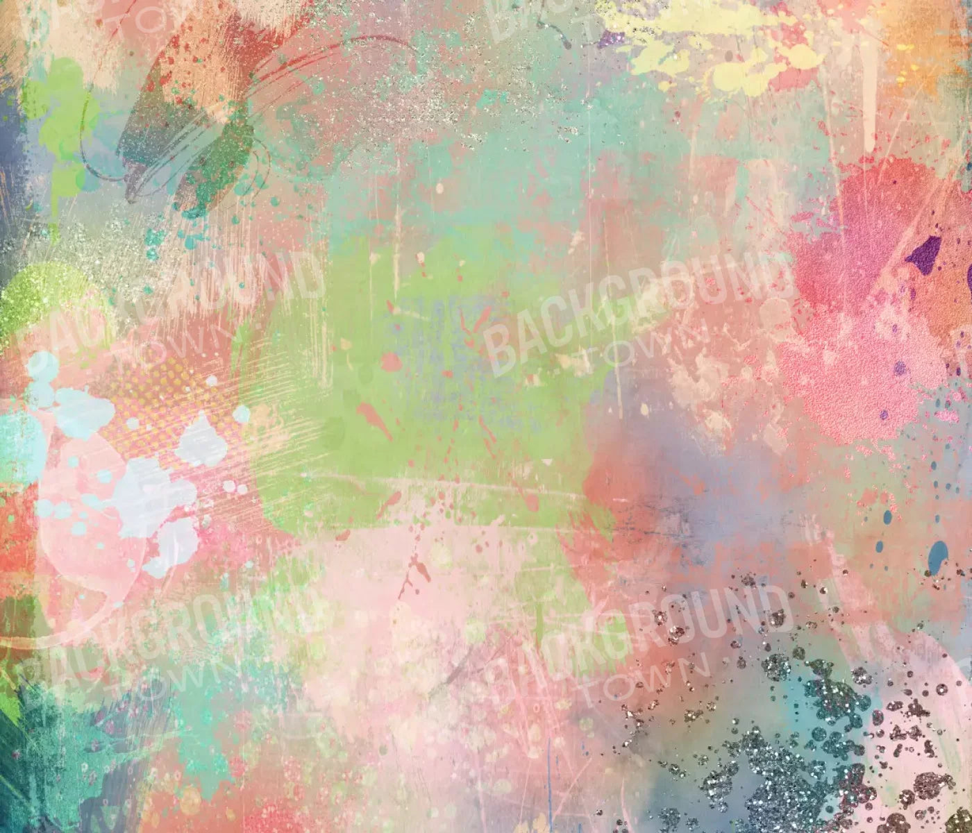 Finger Paint 12X10 Ultracloth ( 144 X 120 Inch ) Backdrop