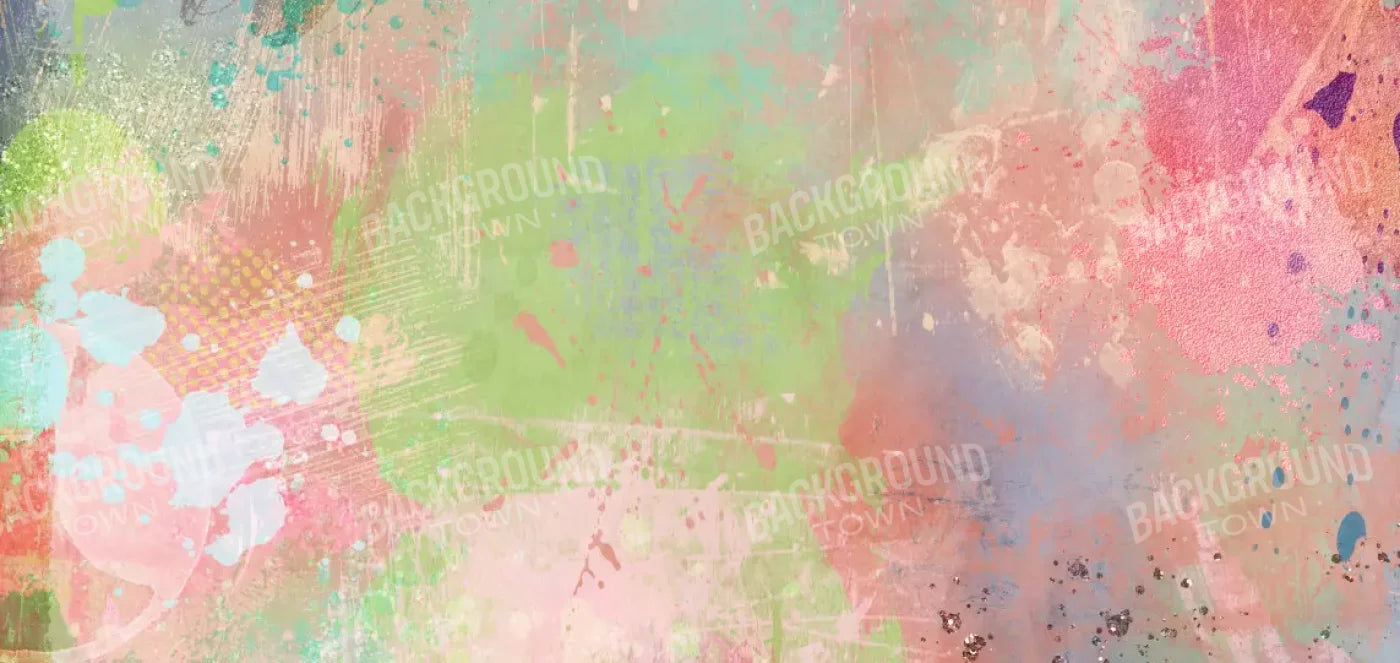 Finger Paint 16X8 Ultracloth ( 192 X 96 Inch ) Backdrop