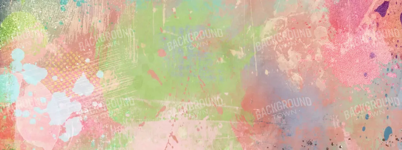 Finger Paint 20X8 Ultracloth ( 240 X 96 Inch ) Backdrop