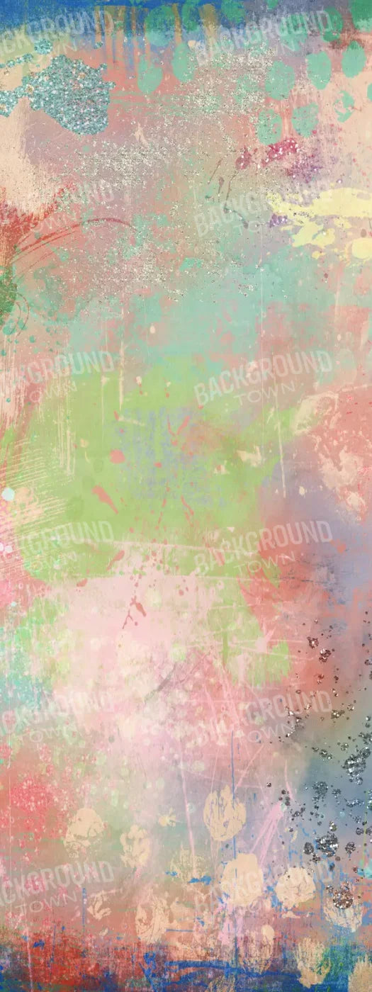 Finger Paint 8X20 Ultracloth ( 96 X 240 Inch ) Backdrop