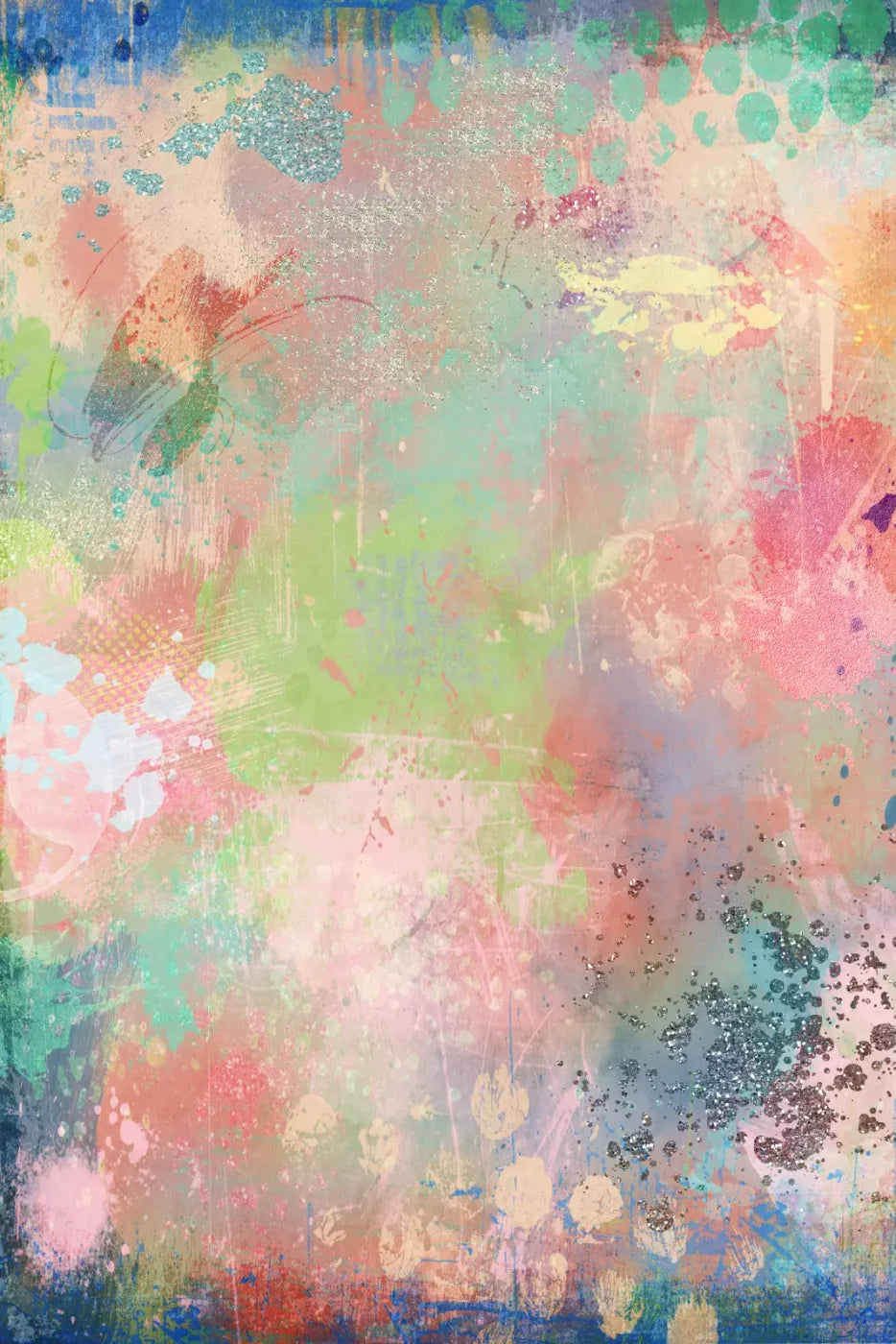 Finger Paint Backdrop