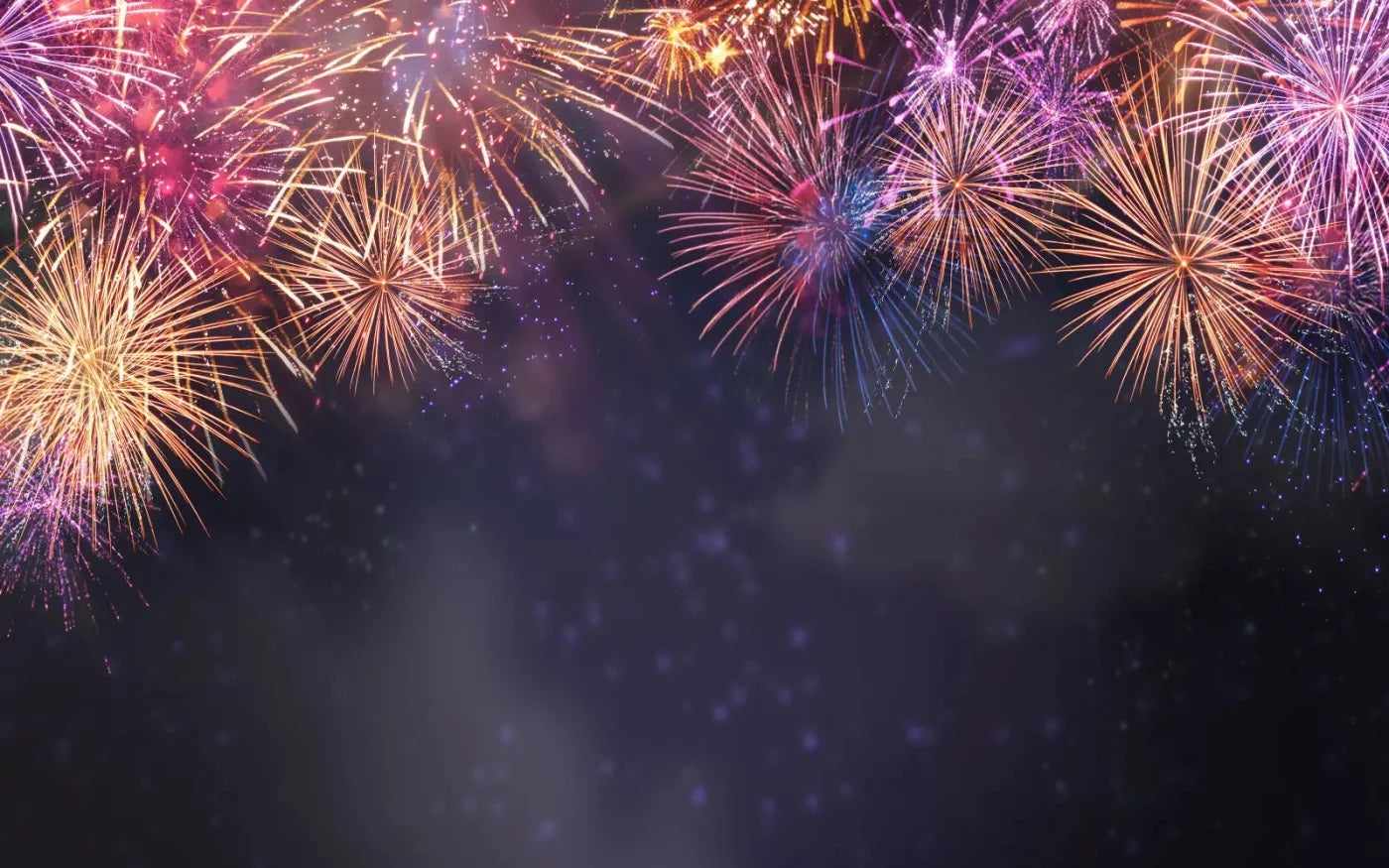 Firework Night 14X9 Ultracloth ( 168 X 108 Inch ) Backdrop