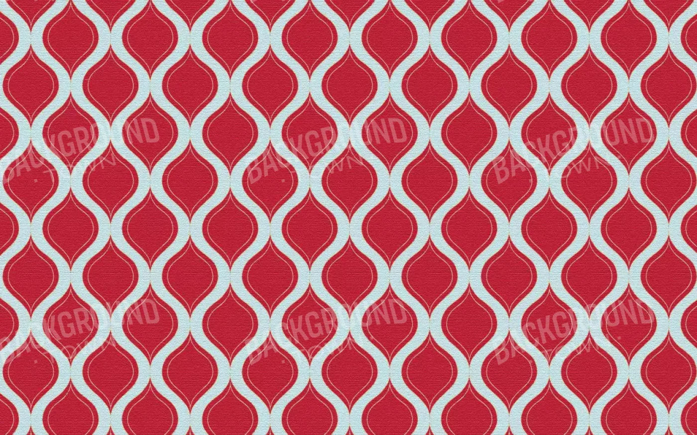 Fishnet Red 14X9 Ultracloth ( 168 X 108 Inch ) Backdrop