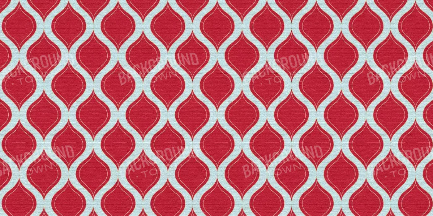 Fishnet Red 20X10 Ultracloth ( 240 X 120 Inch ) Backdrop