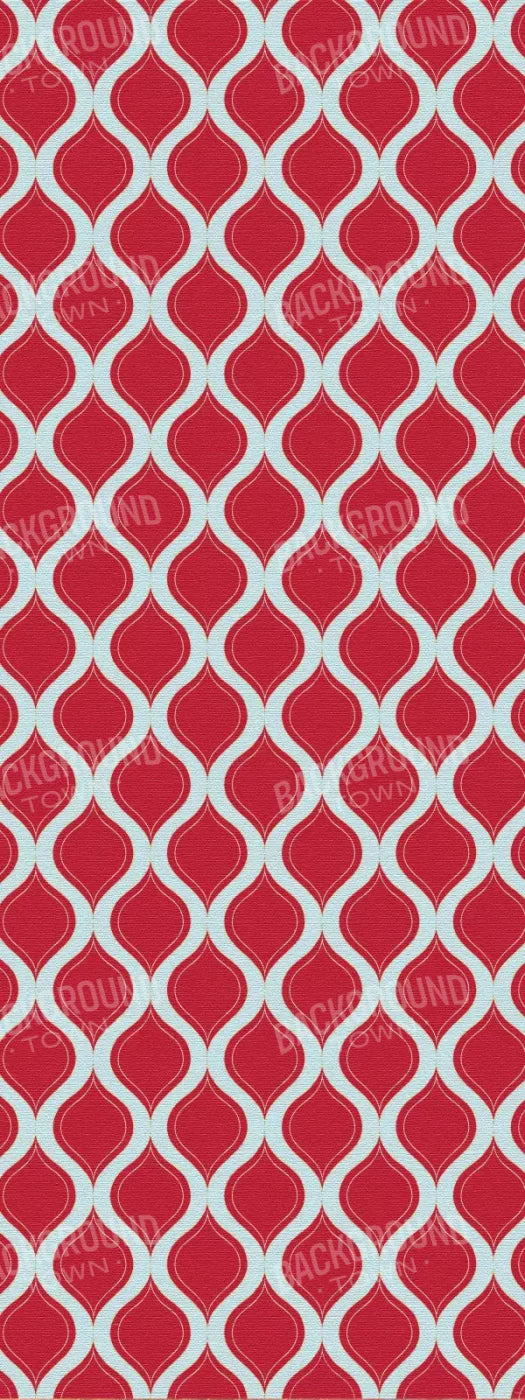 Fishnet Red 8X20 Ultracloth ( 96 X 240 Inch ) Backdrop