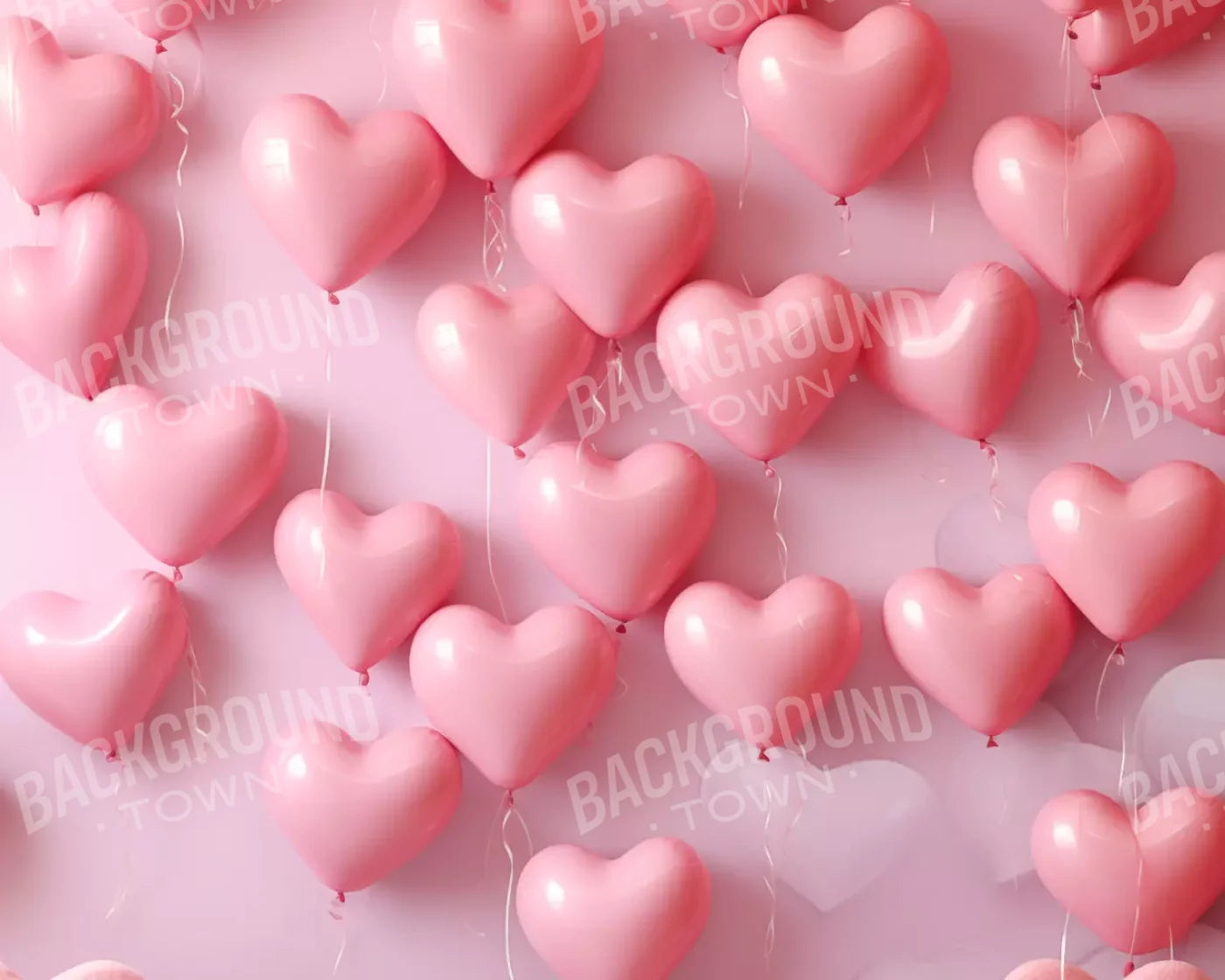 Floating Heart I 10X8 Fleece ( 120 X 96 Inch ) Backdrop
