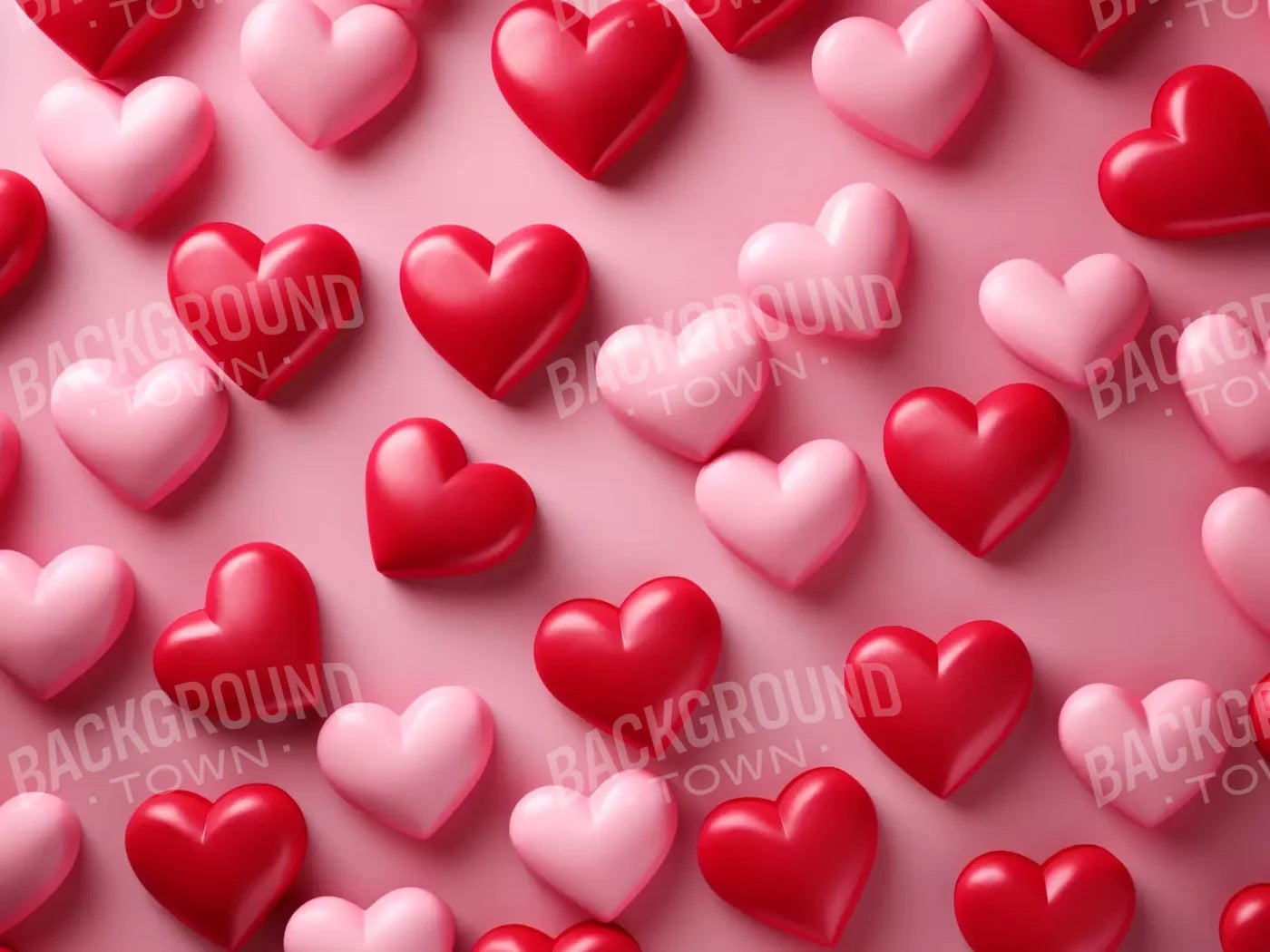 Floating Heart Iii 68X5 Fleece ( 80 X 60 Inch ) Backdrop