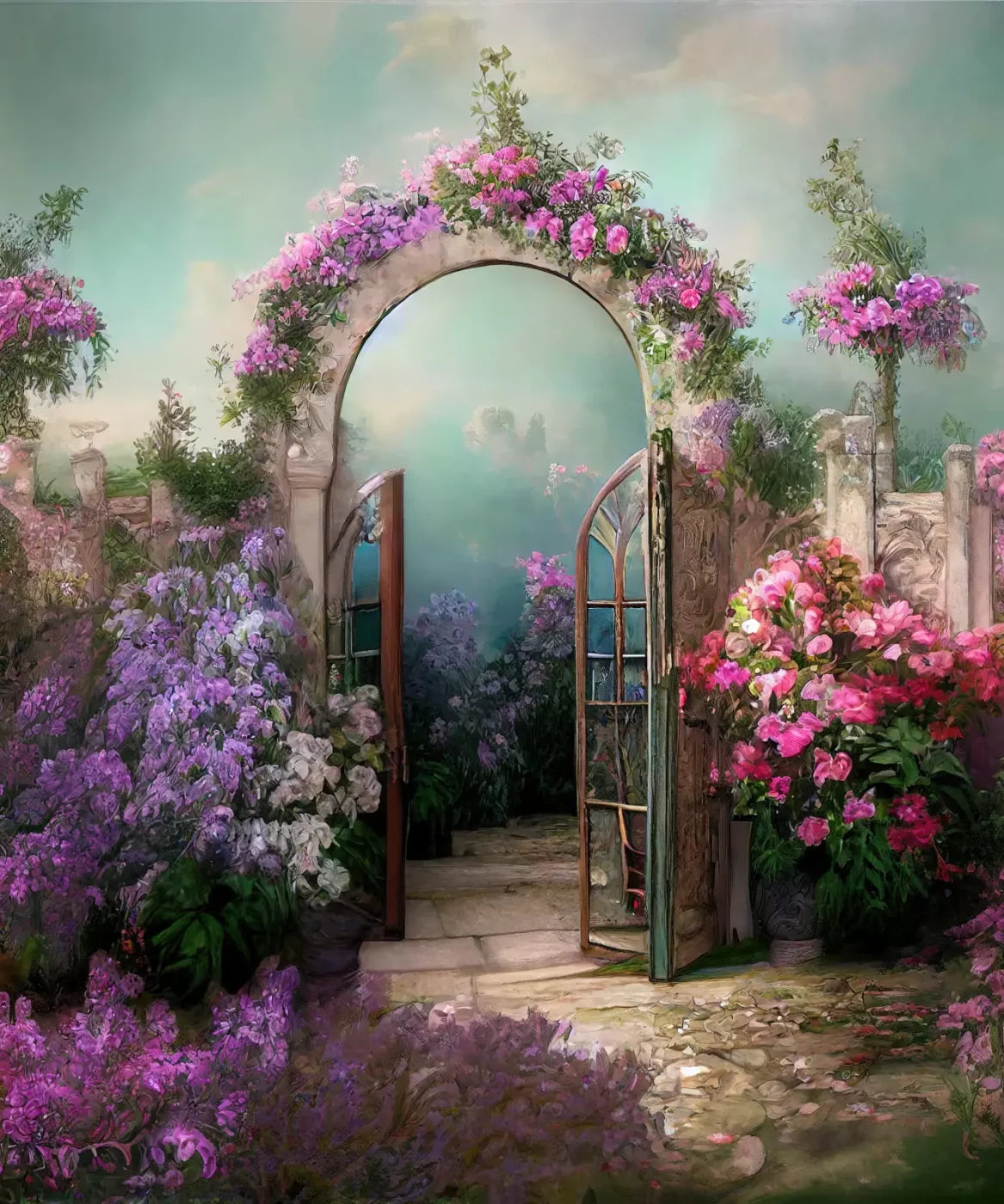 Floral Backdrop for Photography
