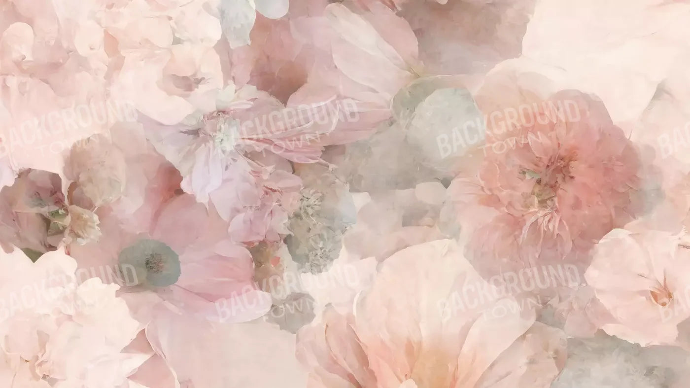 Floral Blush Ii 14X8 Ultracloth ( 168 X 96 Inch ) Backdrop