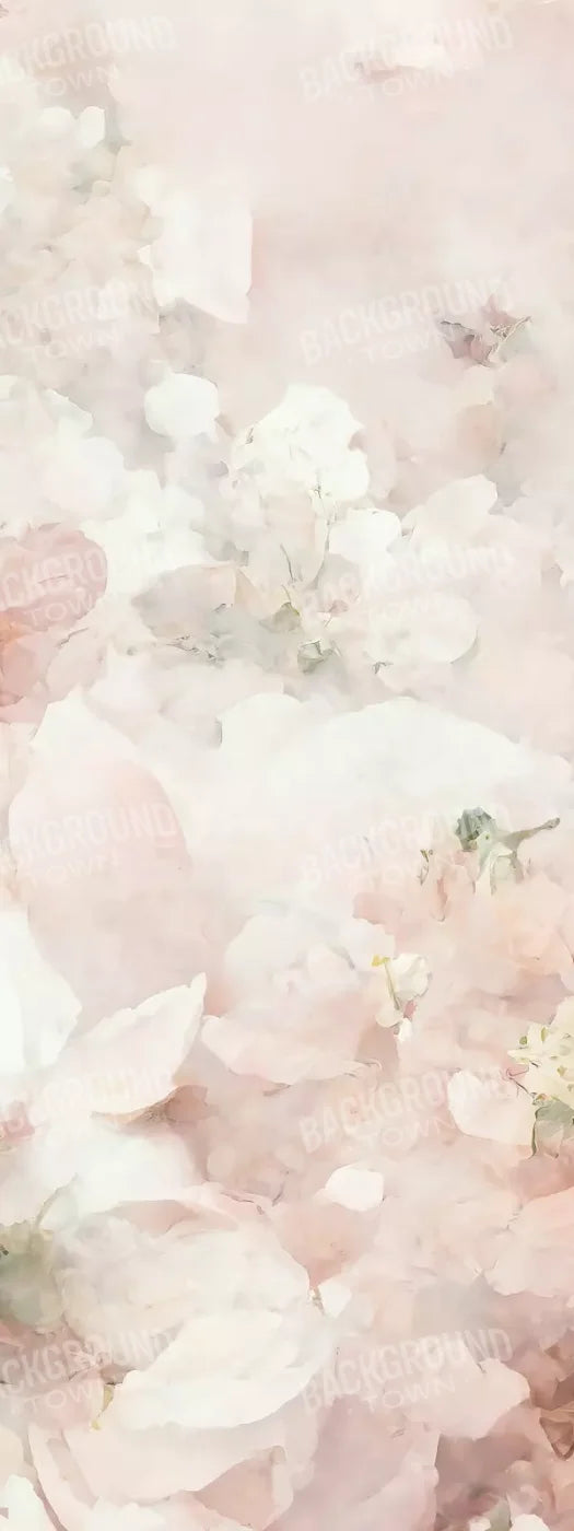 Floral Blush I 8X20 Ultracloth ( 96 X 240 Inch ) Backdrop