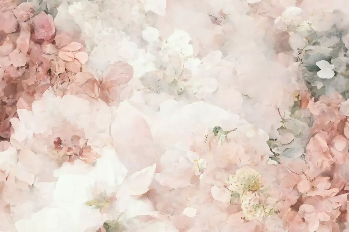 Floral Blush I 8X5 Ultracloth ( 96 X 60 Inch ) Backdrop