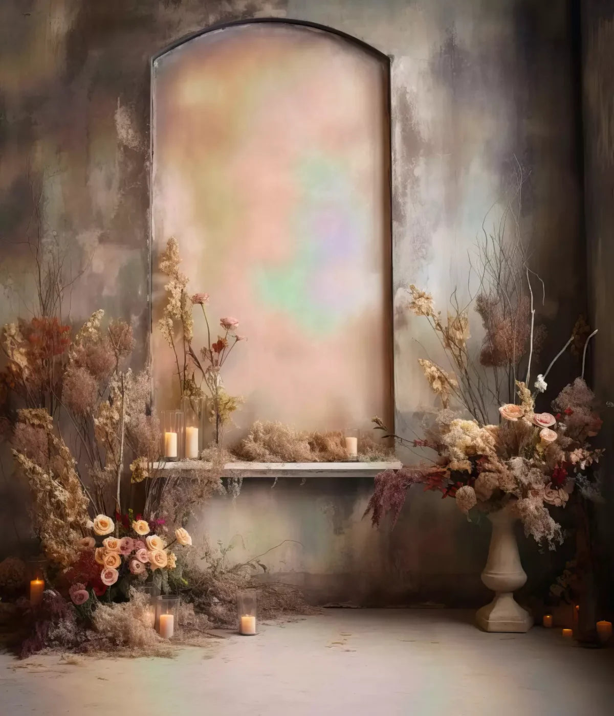 Cocoa Artistry Arch 10X12 Ultracloth ( 120 X 144 Inch ) Backdrop