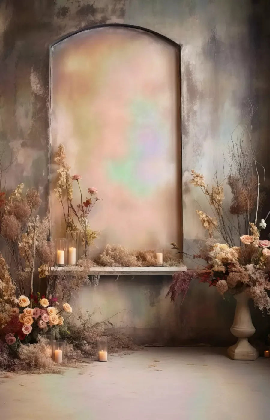 Cocoa Artistry Arch 8X12 Ultracloth ( 96 X 144 Inch ) Backdrop