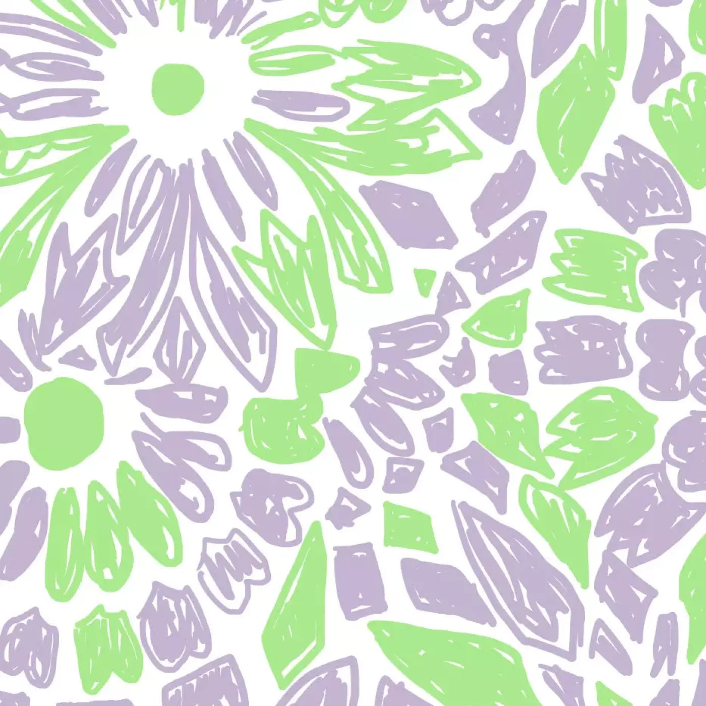 Floral Grey Green Backdrop
