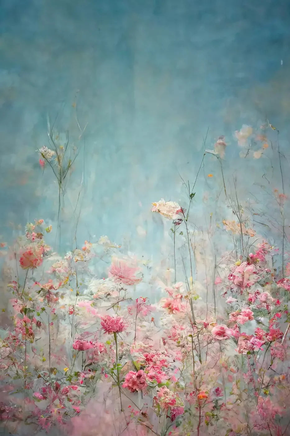 Floral Meadow Backdrop