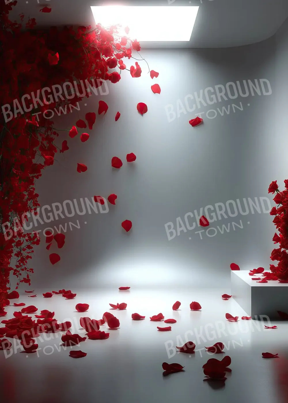 Floral Red Room 5’x7’ UltraCloth (60 x 84 inch) Backdrop