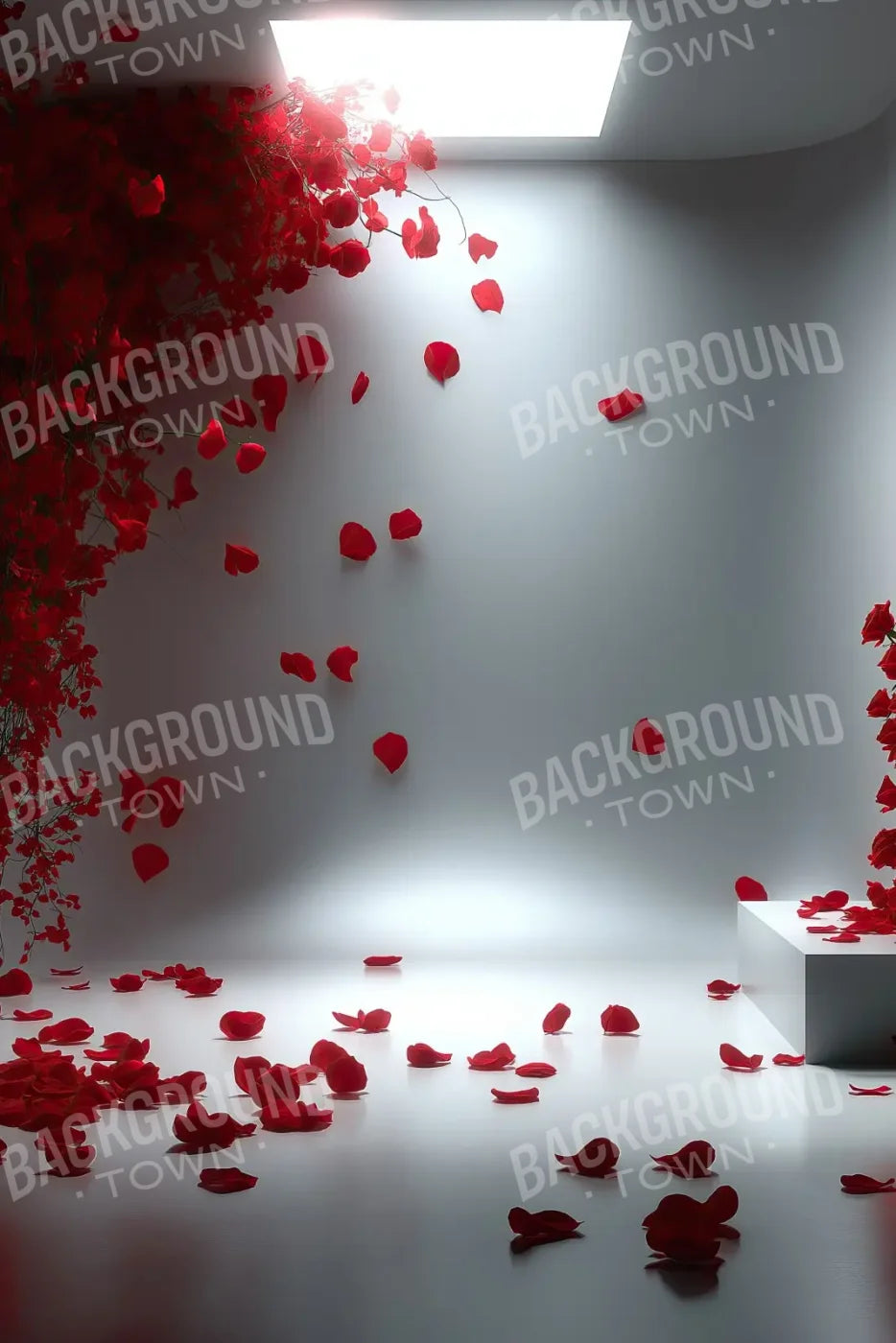 Floral Red Room 8’x12’ UltraCloth (96 x 144 inch) Backdrop