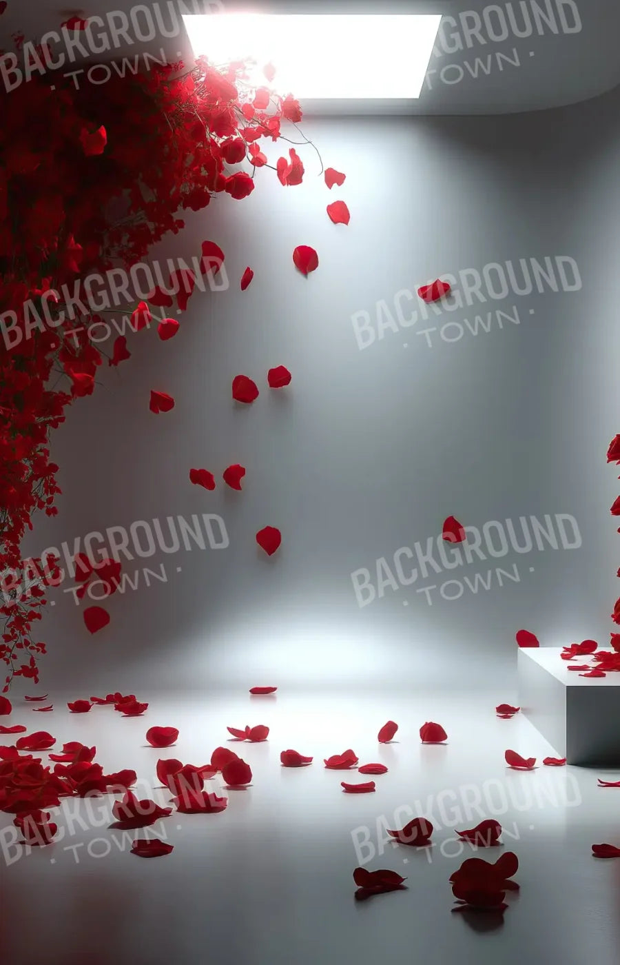 Floral Red Room 9’x14’ UltraCloth (108 x 168 inch) Backdrop