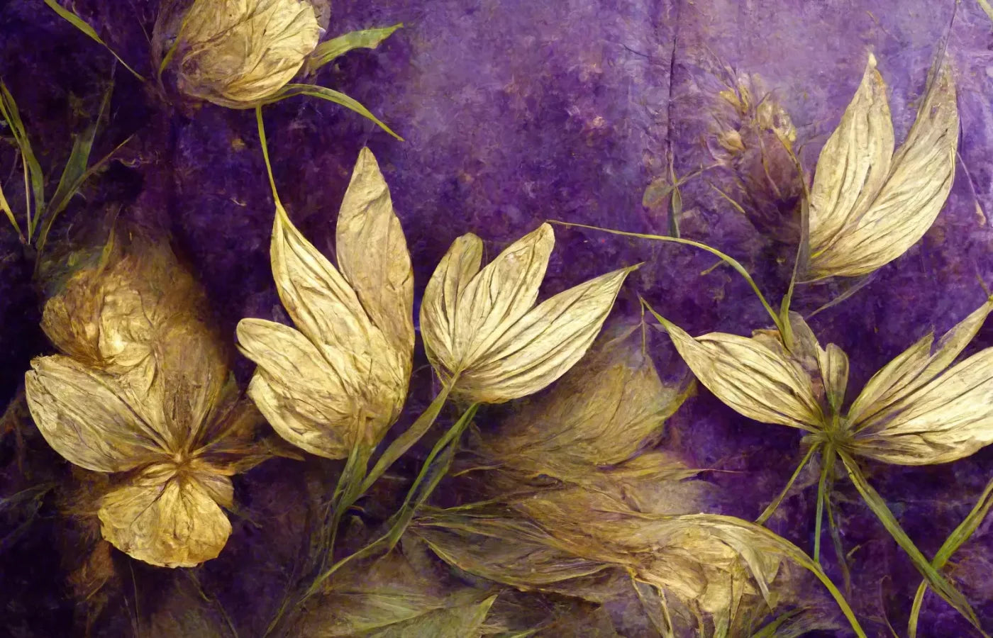 Floral Royalty 12X8 Ultracloth ( 144 X 96 Inch ) Backdrop