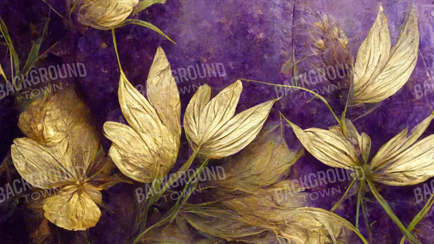 Floral Royalty 14X8 Ultracloth ( 168 X 96 Inch ) Backdrop