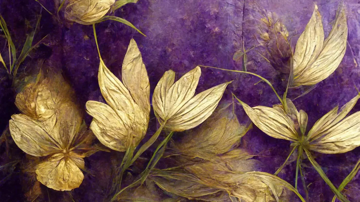 Floral Royalty 14X8 Ultracloth ( 168 X 96 Inch ) Backdrop