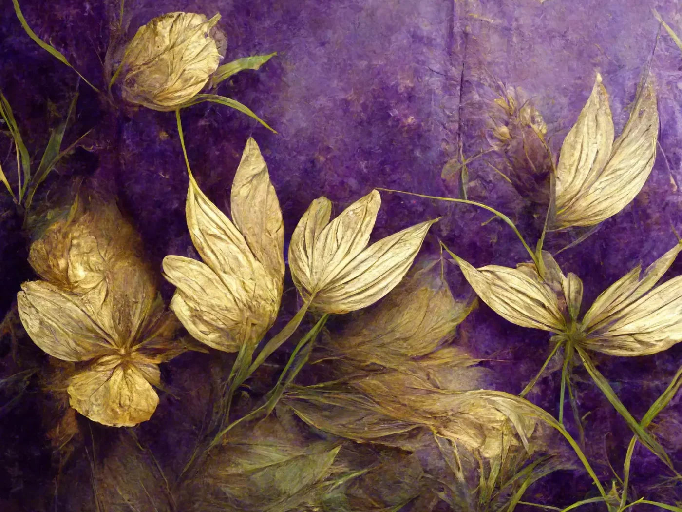 Floral Royalty 7X5 Ultracloth ( 84 X 60 Inch ) Backdrop