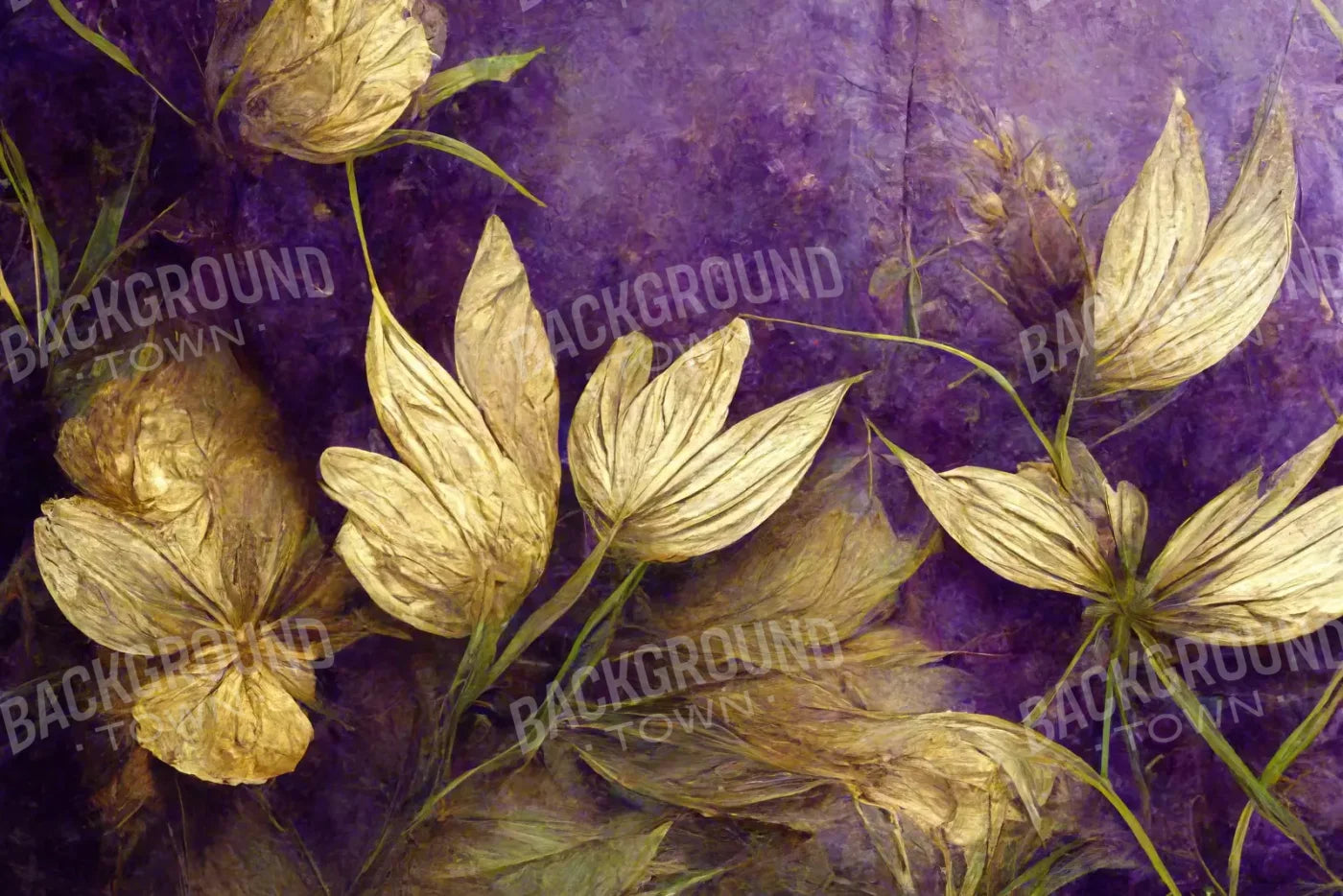Floral Royalty 8X5 Ultracloth ( 96 X 60 Inch ) Backdrop
