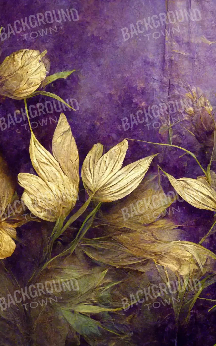 Floral Royalty 9X14 Ultracloth ( 108 X 168 Inch ) Backdrop