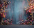 Multi-Color Floral Backdrop for Photography