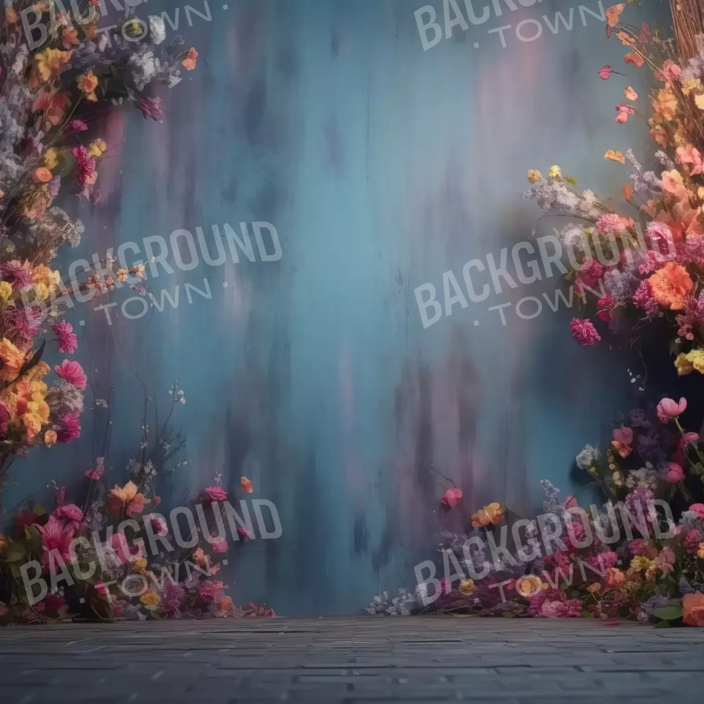 Floral Studio 8X8 Fleece ( 96 X Inch ) Backdrop