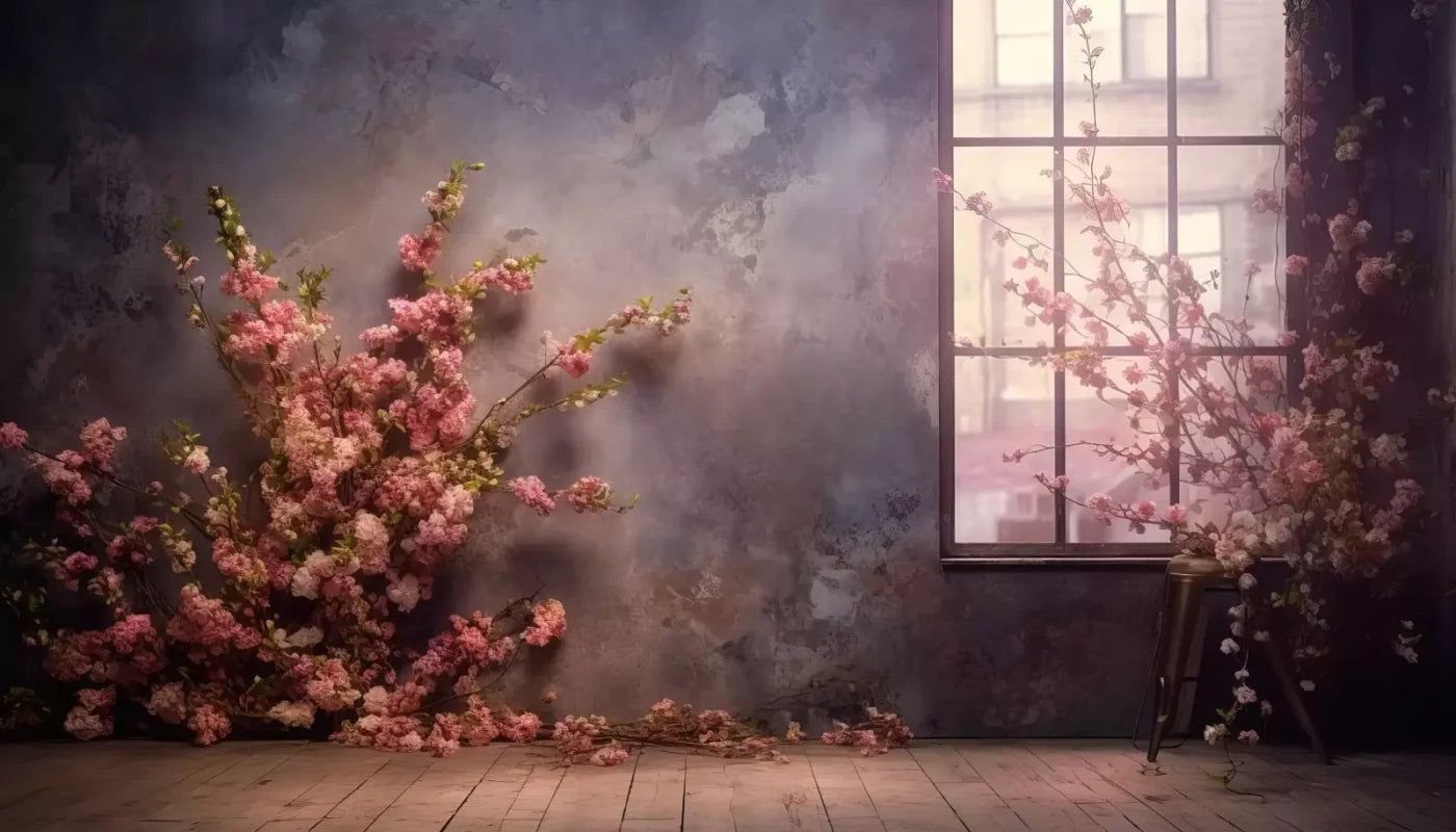 Floral Studio 2 14X8 Ultracloth ( 168 X 96 Inch ) Backdrop