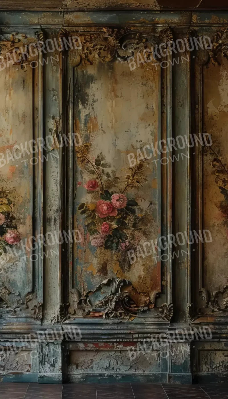 Floral Wall 8’X14’ Ultracloth (96 X 168 Inch) Backdrop