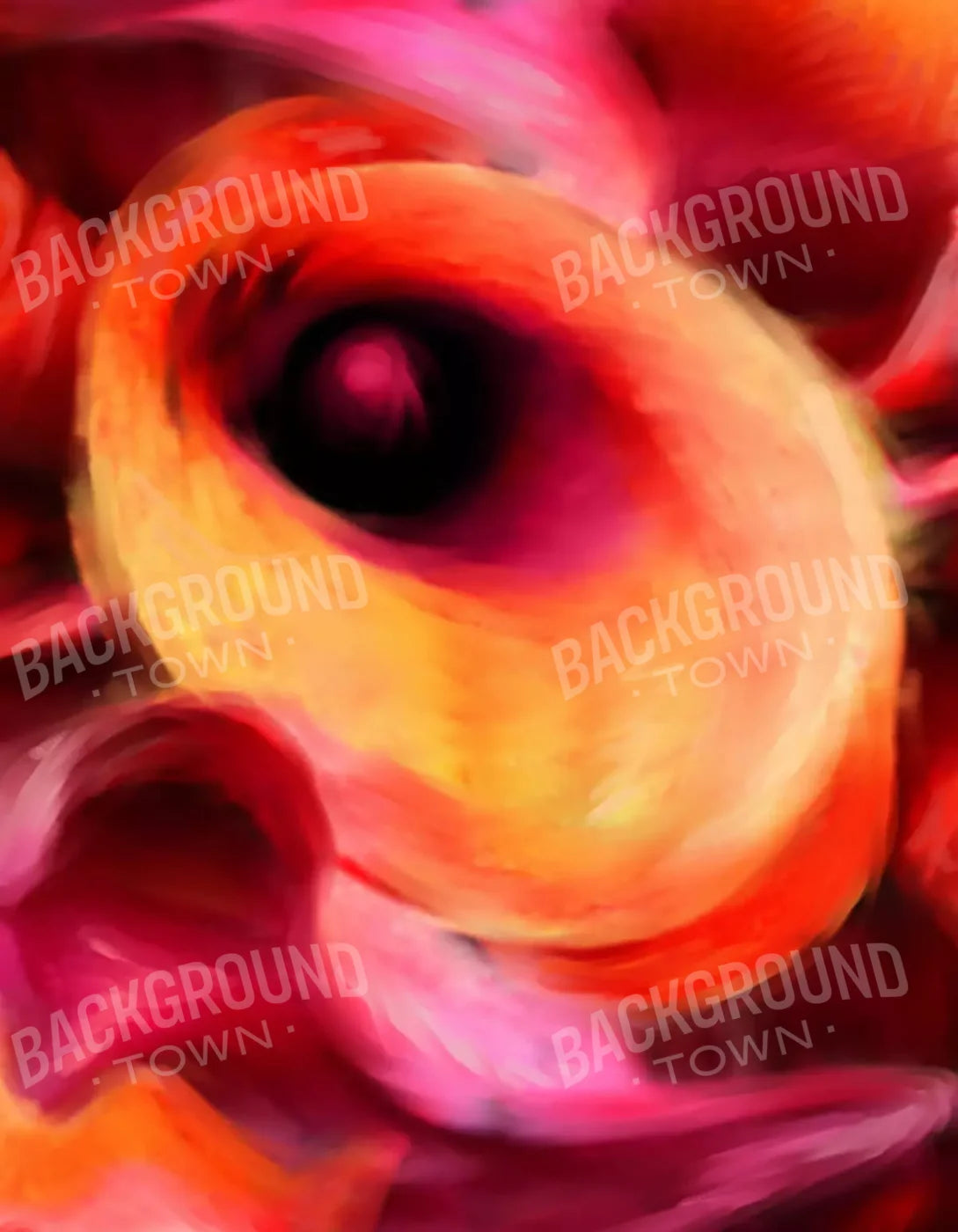 Flower 6X8 Fleece ( 72 X 96 Inch ) Backdrop