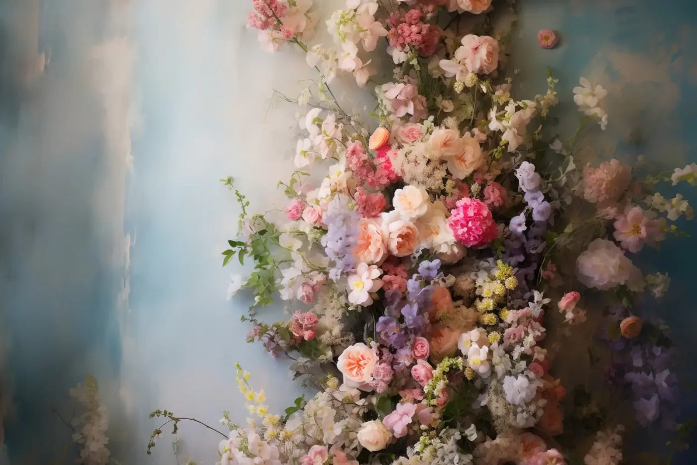 Flower Tower III 12’x8’ UltraCloth (144 x 96 inch) Backdrop