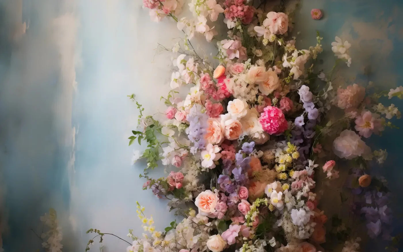 Flower Tower III 16’x10’ UltraCloth (192 x 120 inch) Backdrop