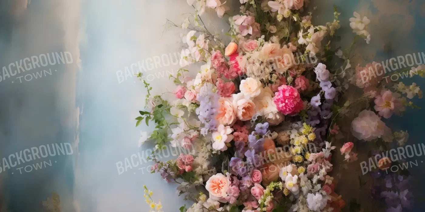 Flower Tower III 16’x8’ UltraCloth (192 x 96 inch) Backdrop