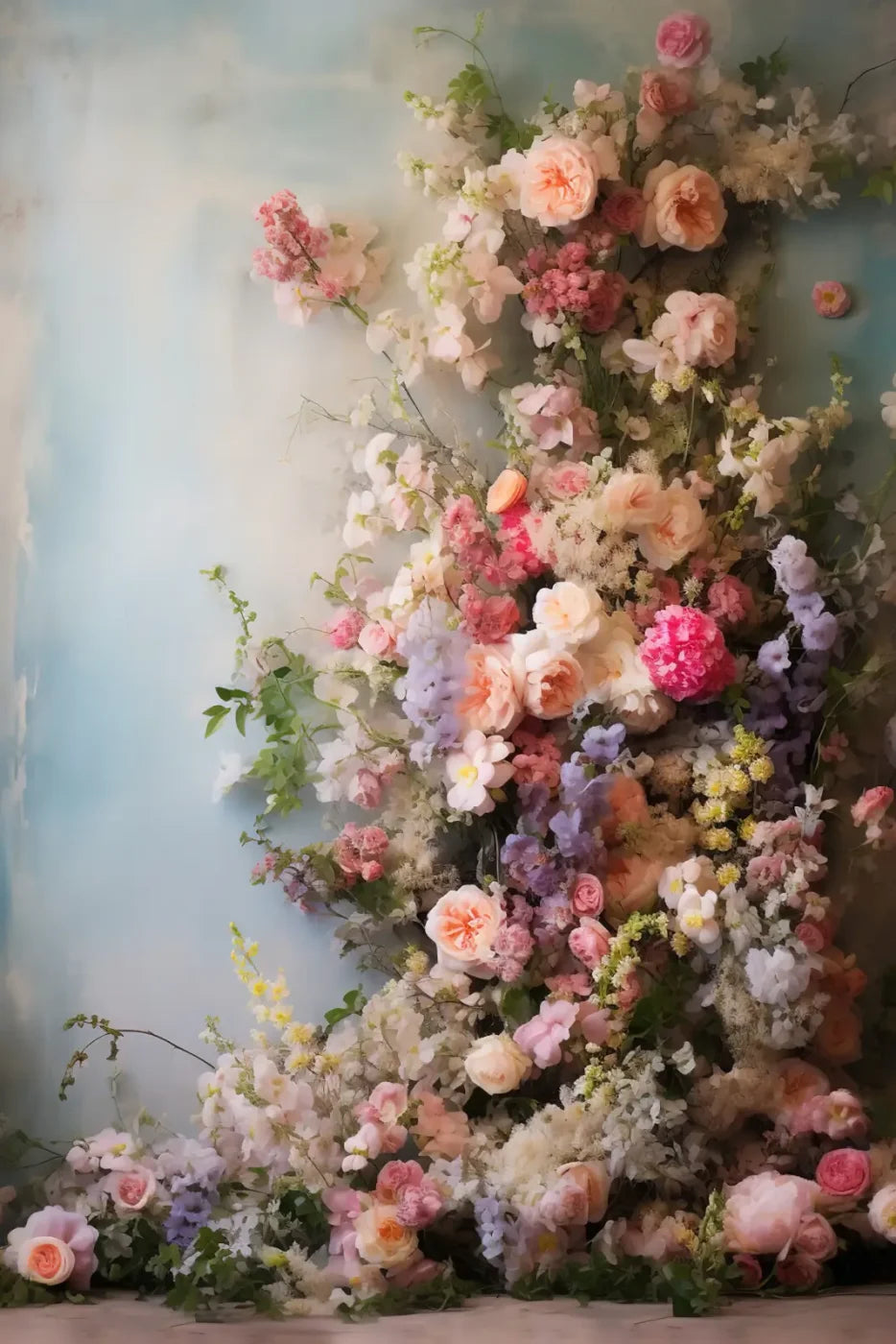 Flower Tower III 8’x12’ UltraCloth (96 x 144 inch) Backdrop
