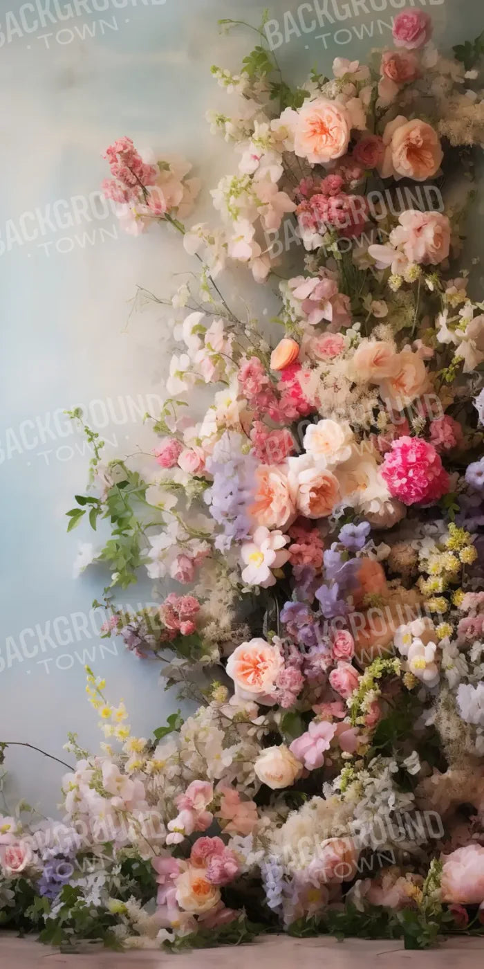 Flower Tower III 8’x16’ UltraCloth (96 x 192 inch) Backdrop