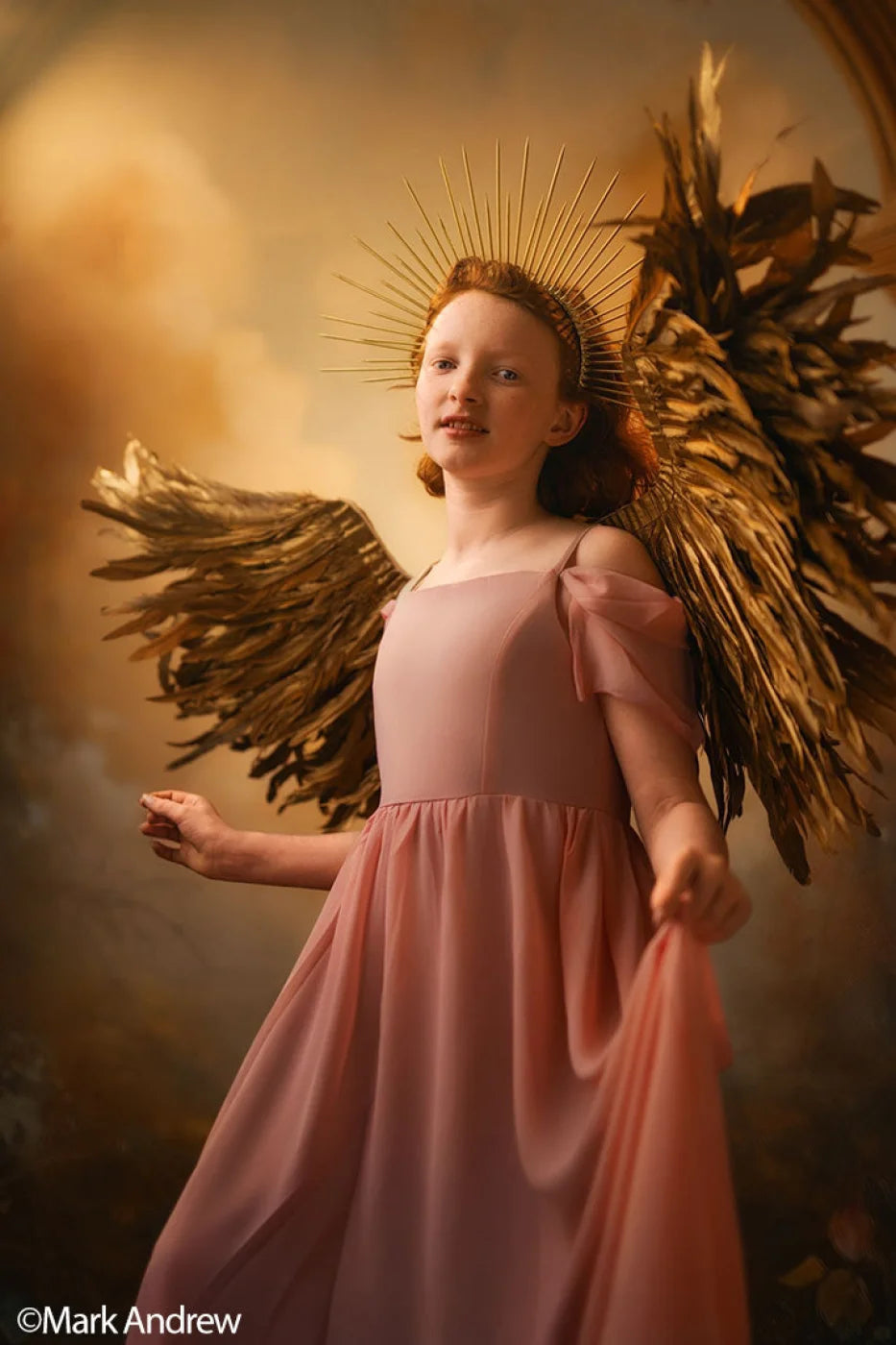 Flowered Wall Archway Backdrop