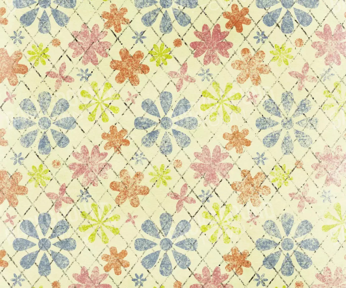 Floweret 5X42 Fleece ( 60 X 50 Inch ) Backdrop