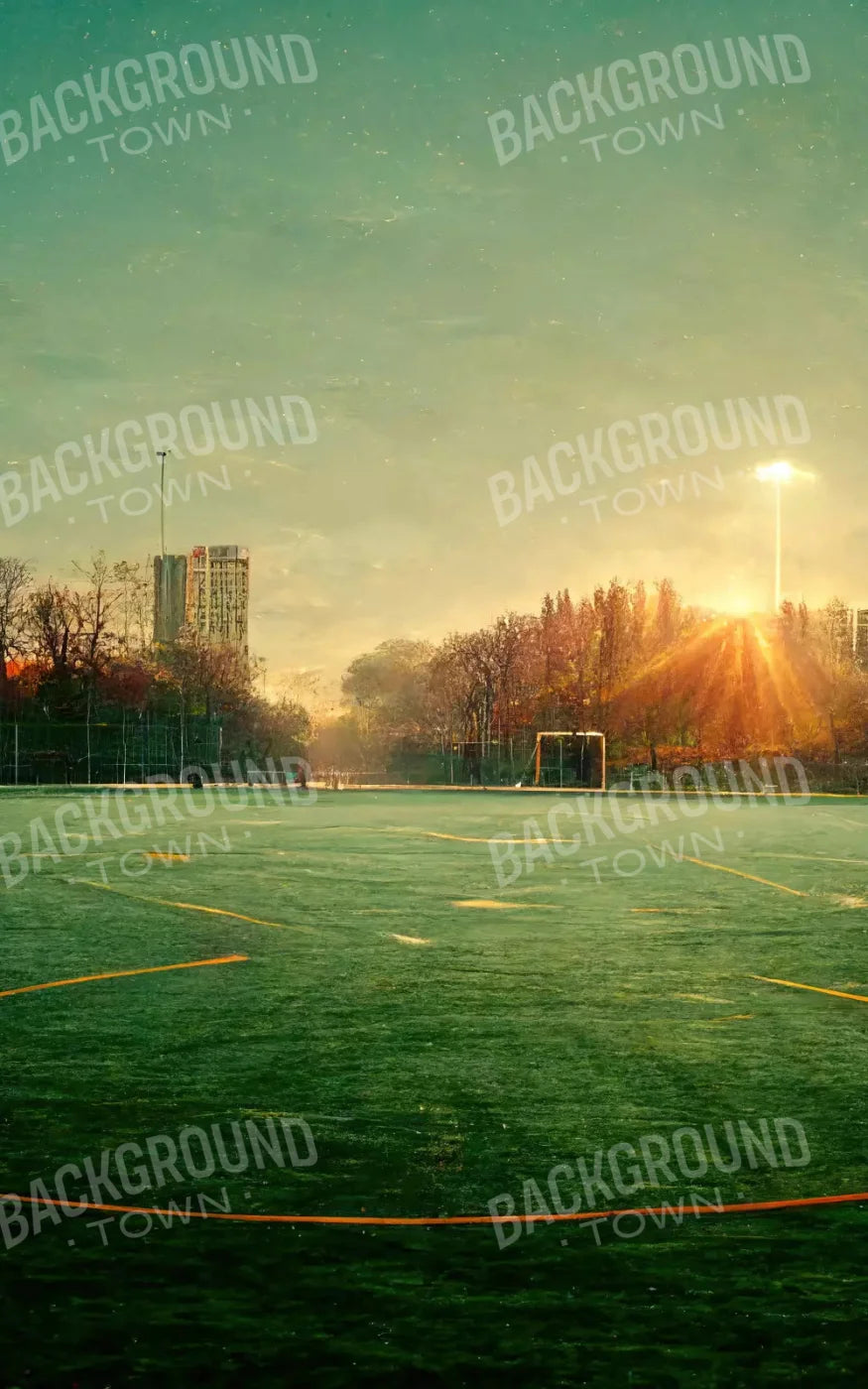 Football At Dusk 9X14 Ultracloth ( 108 X 168 Inch ) Backdrop