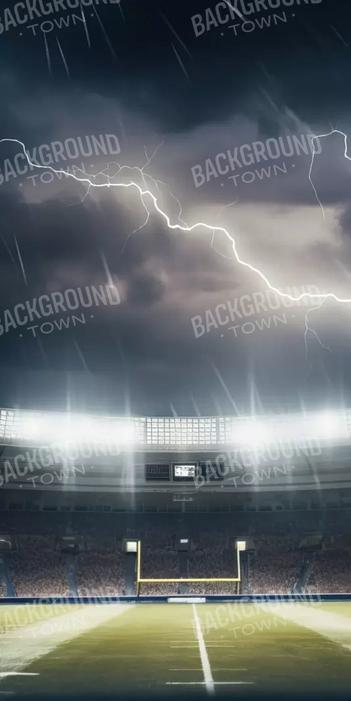 Football Stadium Intense Ii 10’X20’ Ultracloth (120 X 240 Inch) Backdrop