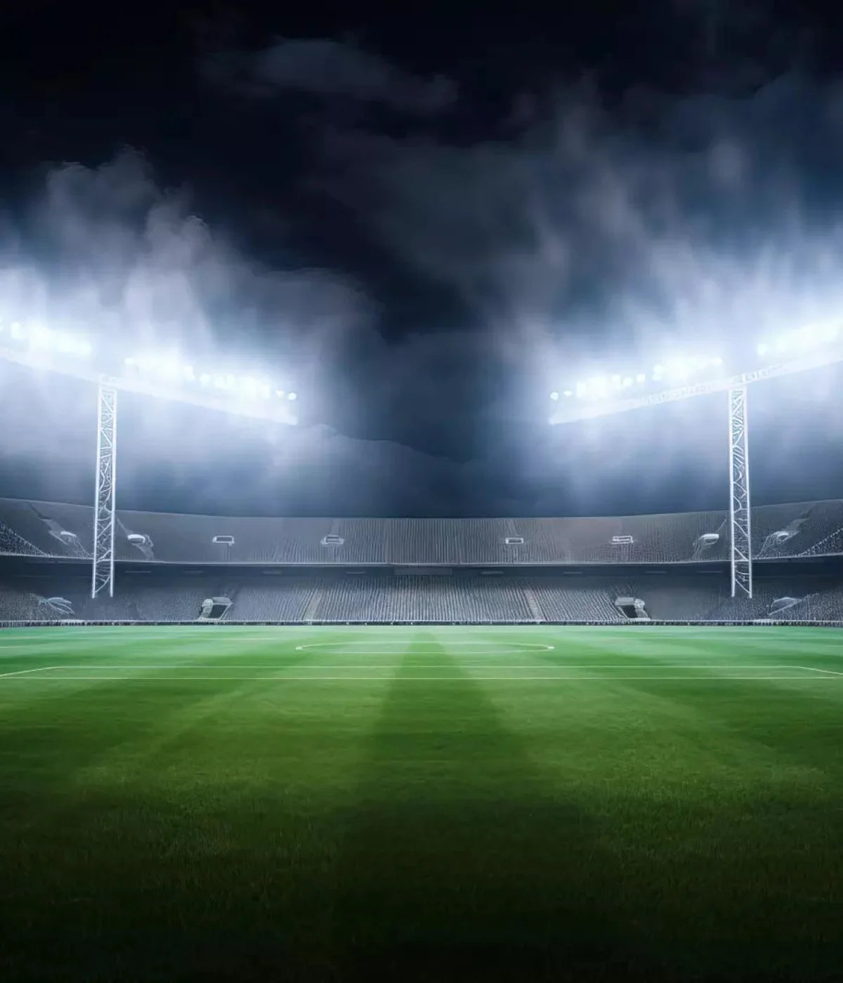 Football Stadium Lights 10X12 Ultracloth ( 120 X 144 Inch ) Backdrop