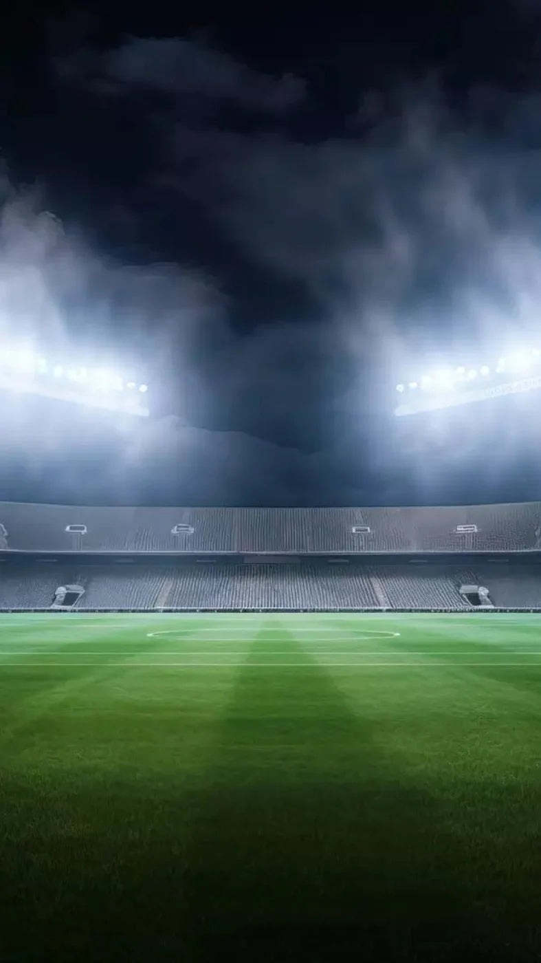 Football Stadium Lights 8X14 Ultracloth ( 96 X 168 Inch ) Backdrop