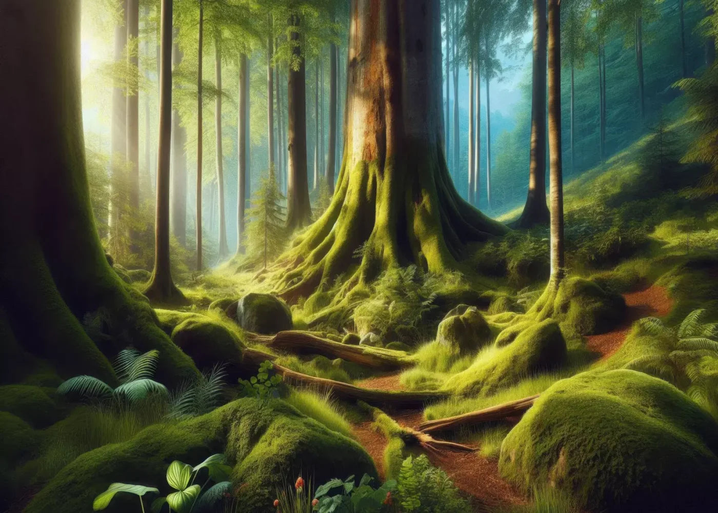 Forest Whimsy 7’X5’ Ultracloth (84 X 60 Inch) Backdrop