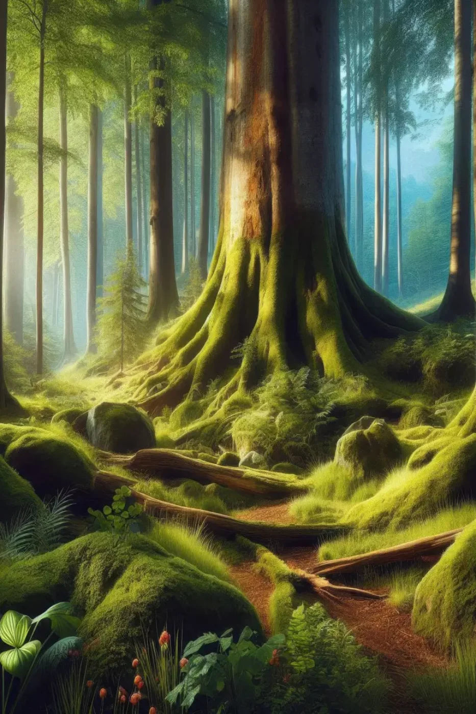 Forest Whimsy 8’X12’ Ultracloth (96 X 144 Inch) Backdrop