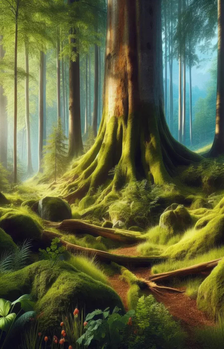 Forest Whimsy 9’X14’ Ultracloth (108 X 168 Inch) Backdrop