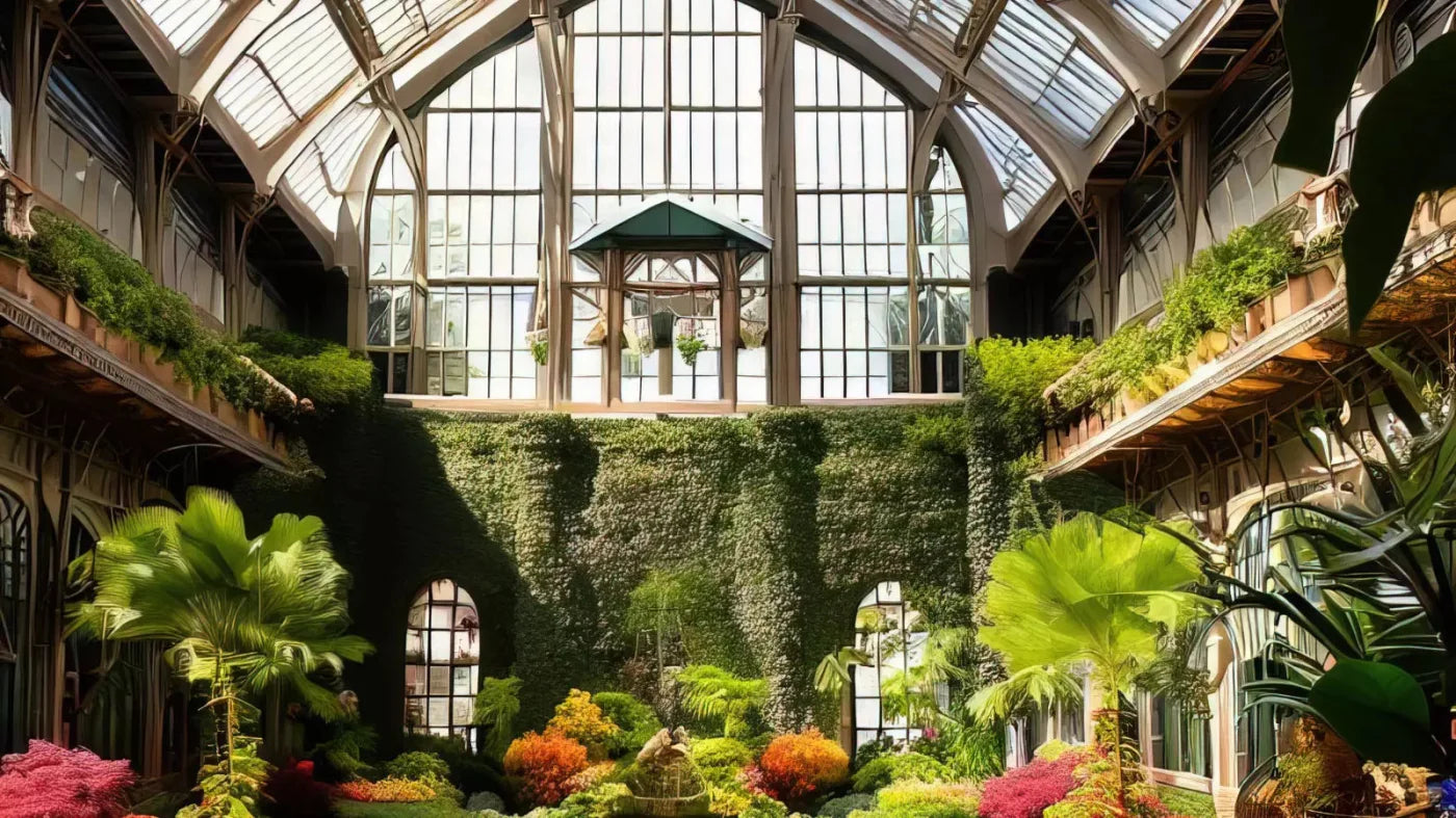 Formal Atrium 14X8 Ultracloth ( 168 X 96 Inch ) Backdrop