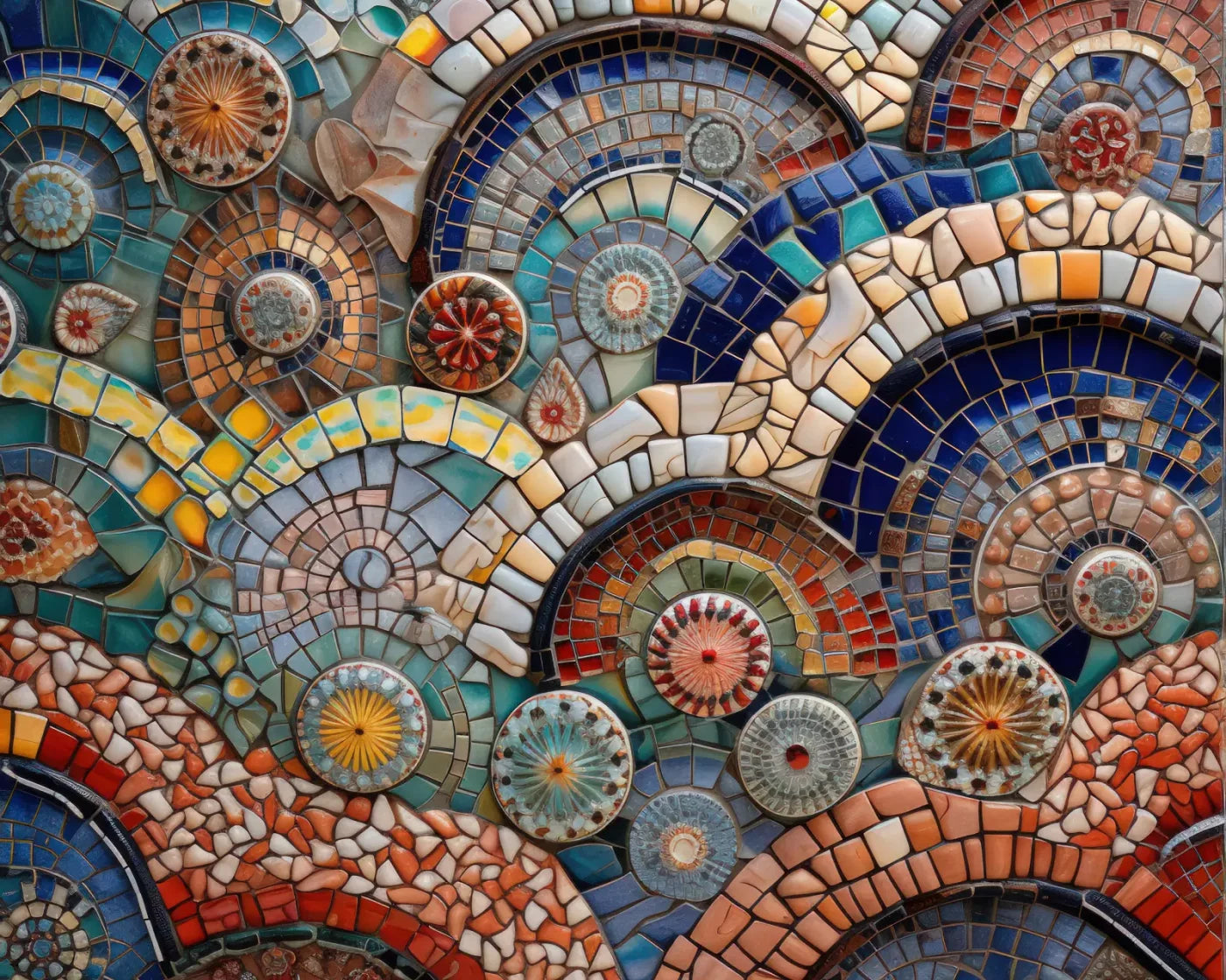 Fountainmosaictiles 10’X8’ Fleece (120 X 96 Inch) Backdrop